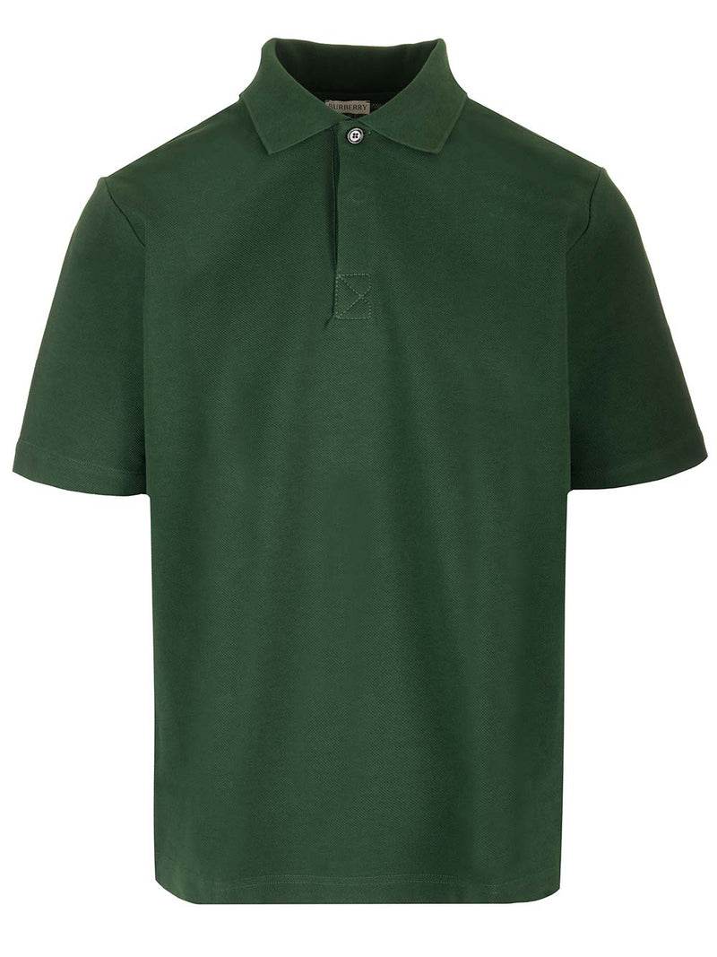 Burberry Double Layer Cotton Polo Shirt - Men