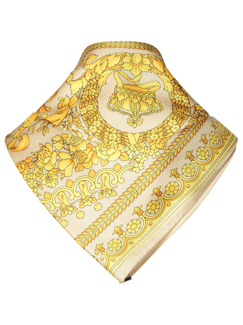 Versace Two-tone Silk Scarf - Men