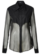 Balmain Black Silk Shirt - Women