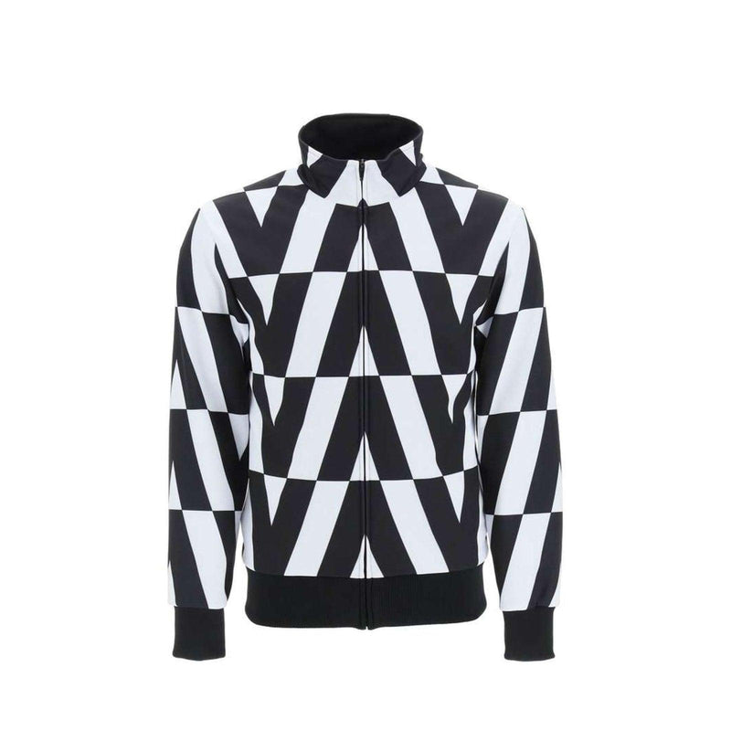 Valentino Logo Zipped Sweatshirt - Men - Piano Luigi