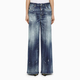 Dsquared2 Kinki Traveller Washed Denim Jeans - Women