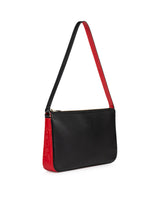 Christian Louboutin Loubila Shoulder Nappa/nappa Logo Black/red - Women