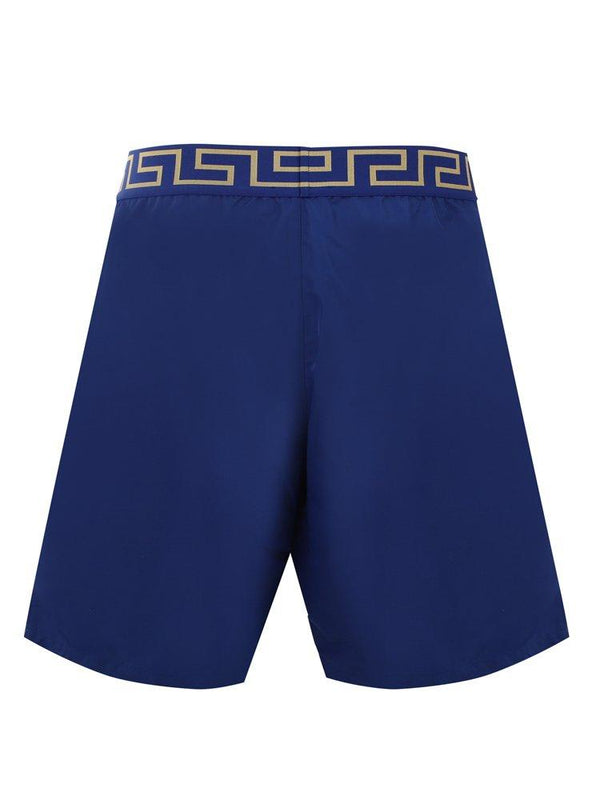 Versace Greca Waistband Swim Shorts - Men