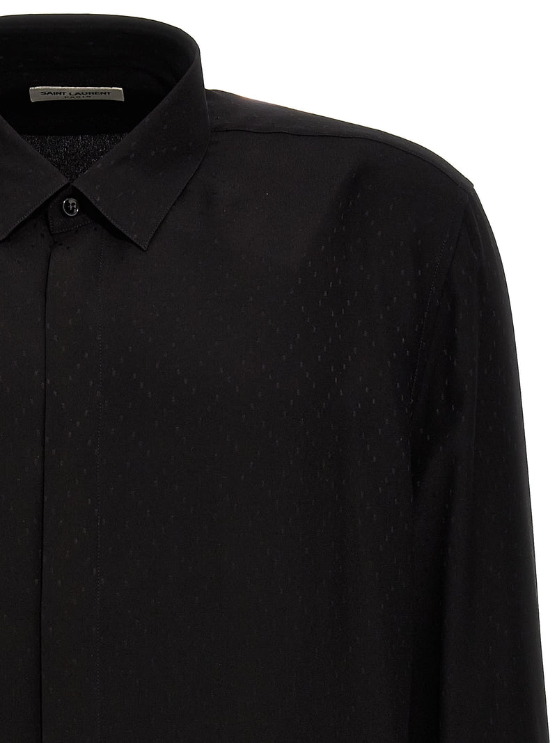 Saint Laurent Plumetis Shirt - Men