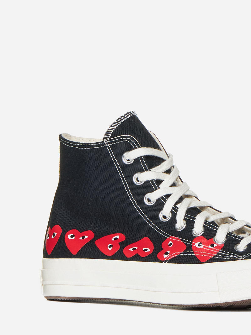 Comme des Garçons X Converse Canvas High-top Sneakers - Women