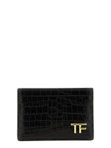 Tom Ford Logo Card Holder - Men - Piano Luigi