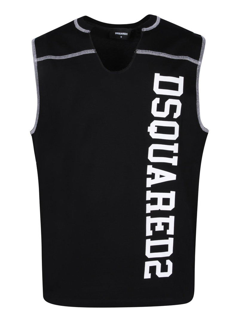 Dsquared2 Logo-printed Sleeveless Tank Top - Men