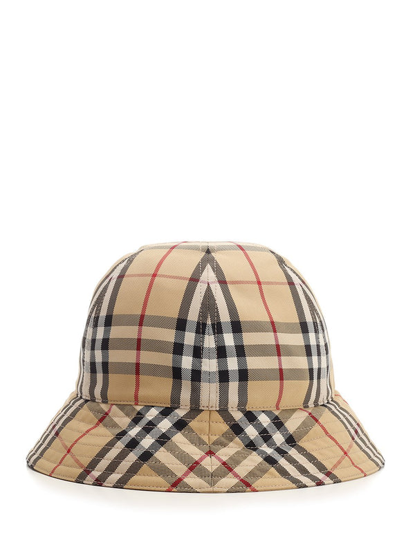 Burberry Bucket Hat In Vintage Check - Women