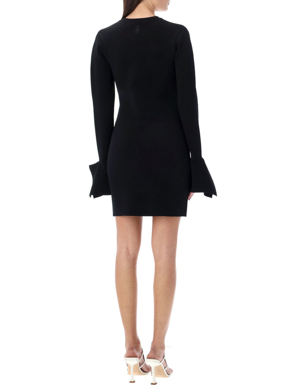 J.W. Anderson Ruffle Sleeves Mini Dress - Women