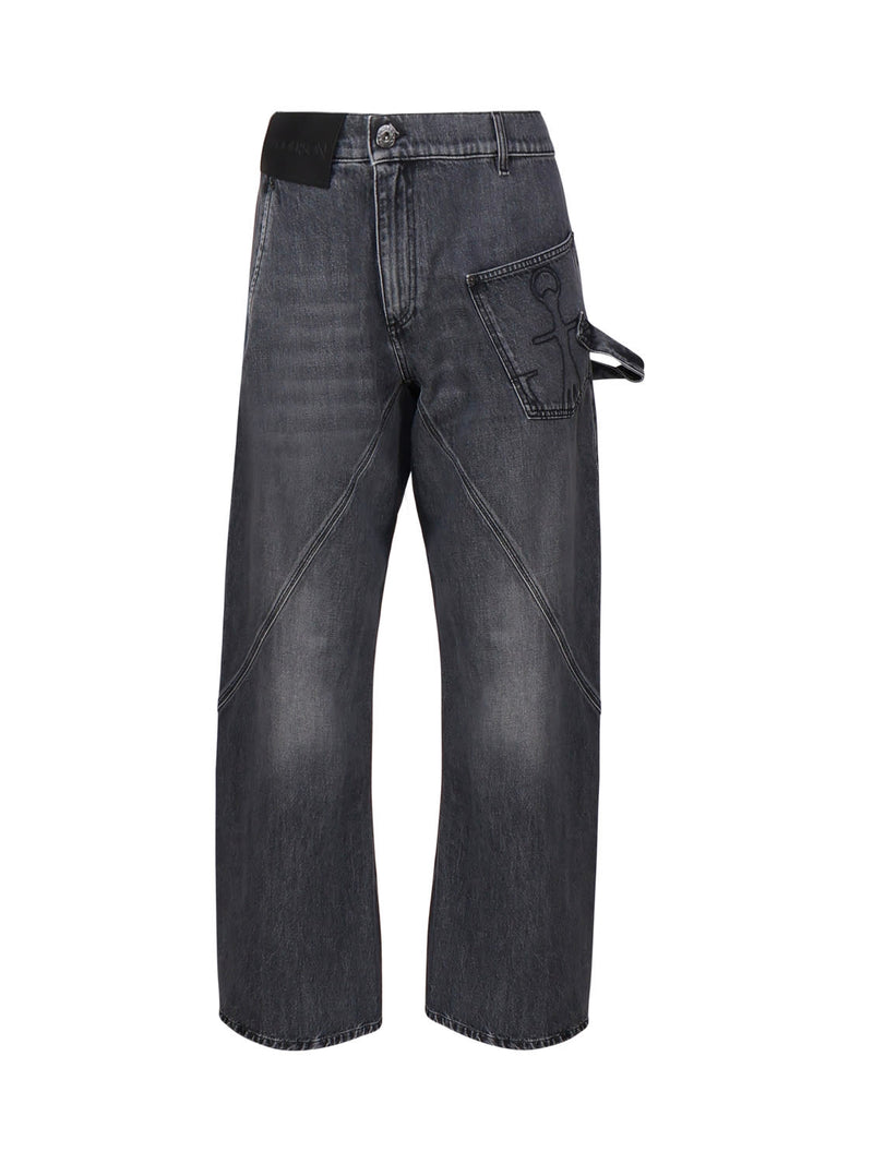 J.W. Anderson Oversized Wide Leg Jeans - Men