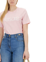 Versace T-shirt With 1978 Re-edition Logo - Women