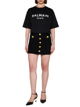 Balmain Cotton Crew-neck T-shirt - Women