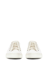 Saint Laurent White Canvas Malib Sneakers - Men