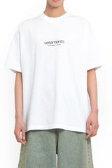 VETEMENTS Logo Printed Round Neck T-shirt - Women