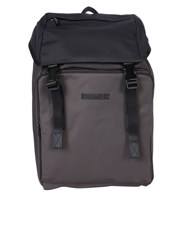 Dsquared2 Urban Black Backpack - Men