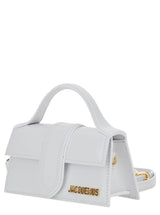 Jacquemus le Bambino White Handbag With Removable Shoulder Strap In Leather Woman - Women