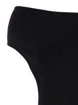 Jacquemus Black Mini Dress la Robe Cubista In Viscose Woman - Women