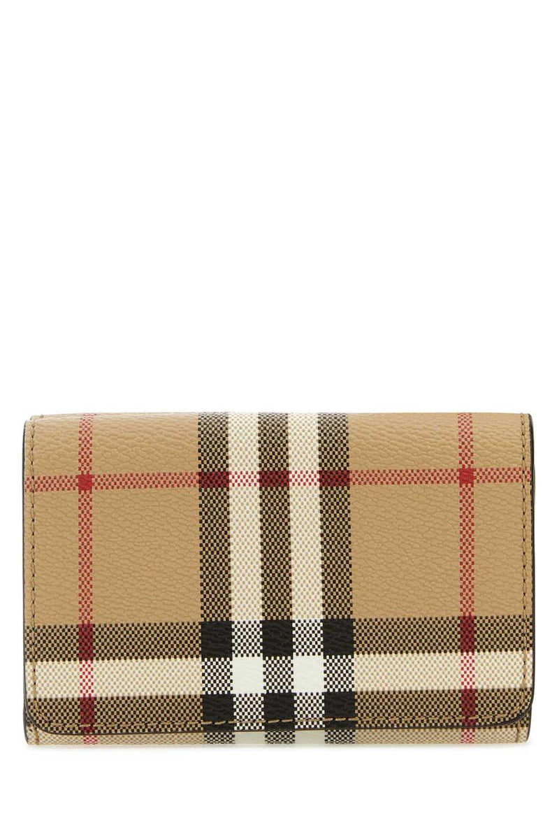 Burberry Vintage Check-printed Press-stud Folded Wallet - Women