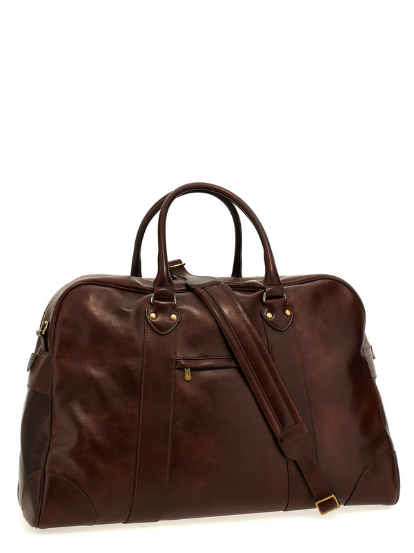 Brunello Cucinelli Leather Travel Bag - Men