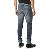 Balmain Ribbed Slim-fit Denim Jeans - Men - Piano Luigi