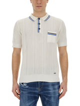 Dsquared2 Knitted Polo. - Men