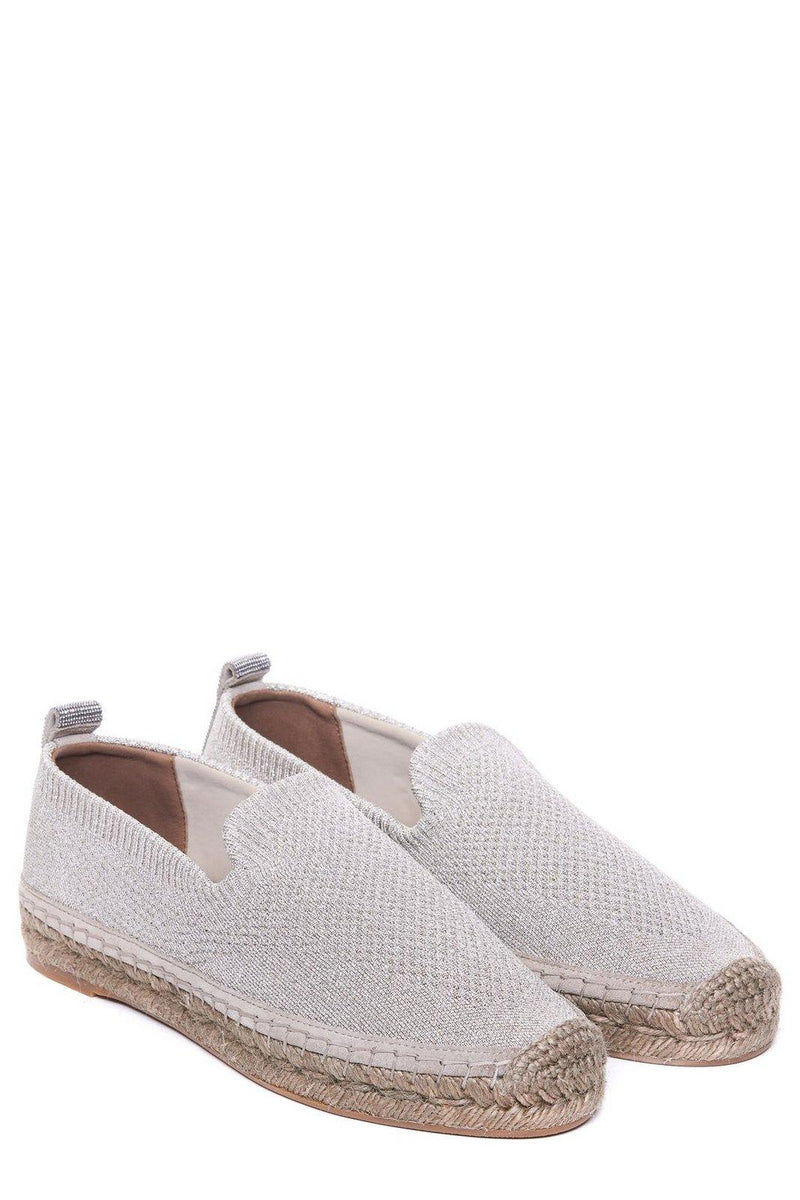 Brunello Cucinelli Monili-trim Flat Espadrilles - Women