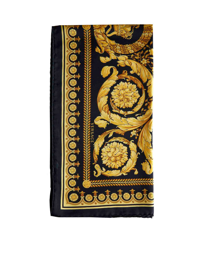 Versace Large baroque Silk Scarf - Women