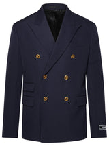 Versace Double-breasted Tailored Blazer - Men