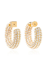 Jacquemus Embellished Hoop Earrings - Women