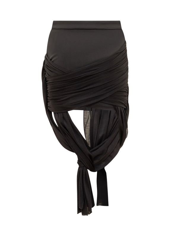 J.W. Anderson Skirt With A Woven Design - Women