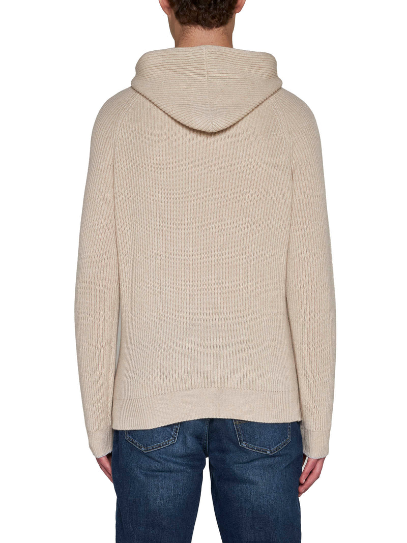 Brunello Cucinelli Sweatshirt Style In Cashmere Rib - Men