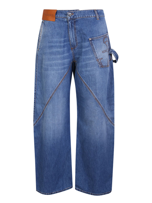 J.W. Anderson Oversized Wide-leg Jeans - Men