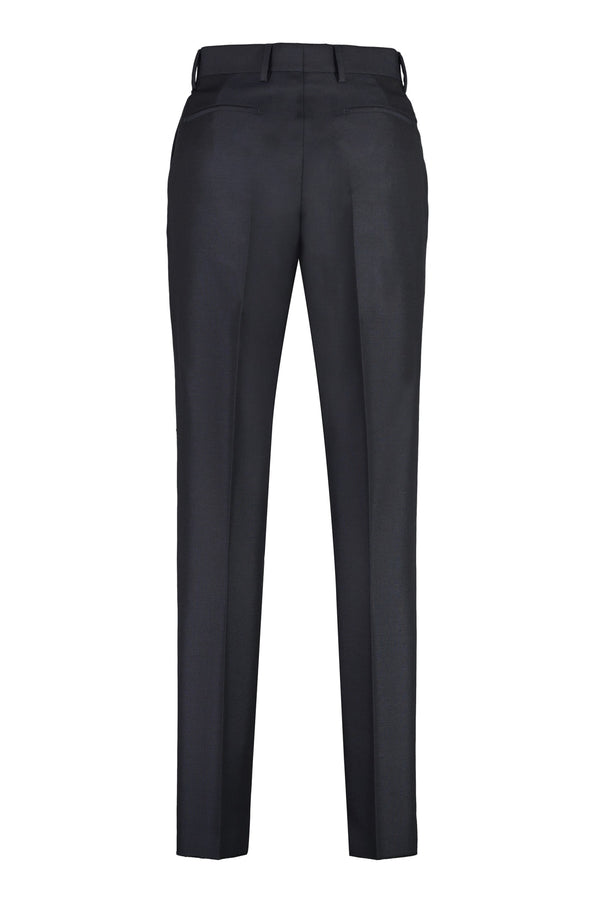 Prada Wool Blend Tailored Trousers - Men