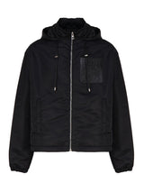 Loewe Hooded Padded Jacket In Wool - Men