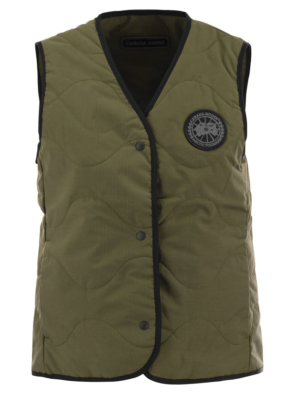 Canada Goose Annex Liner - Vest With Black Badge - Women