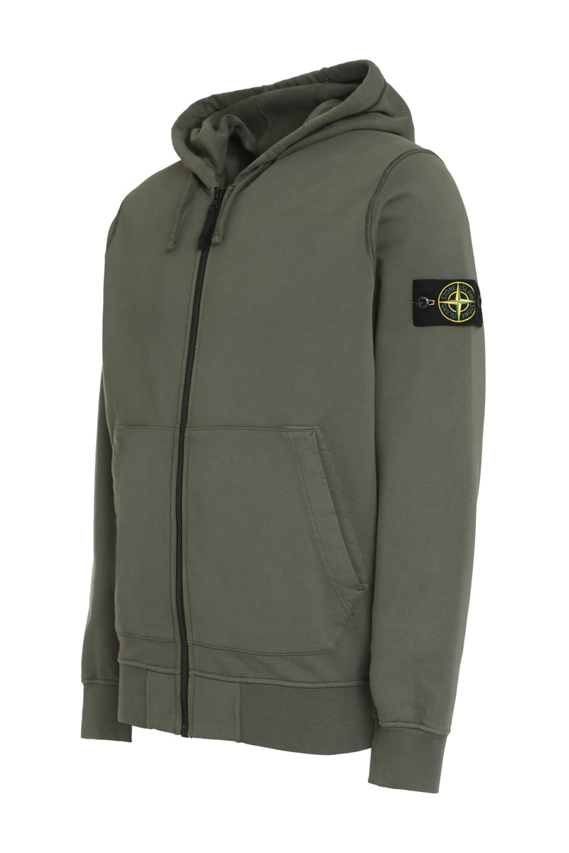 Stone Island Full Zip Hoodie - Men