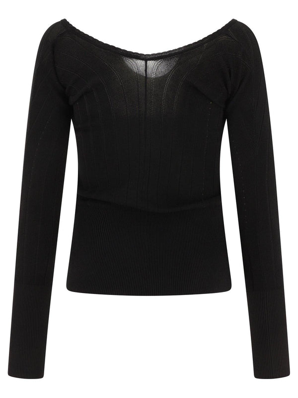 Jacquemus Pralu Ribbed Top - Women