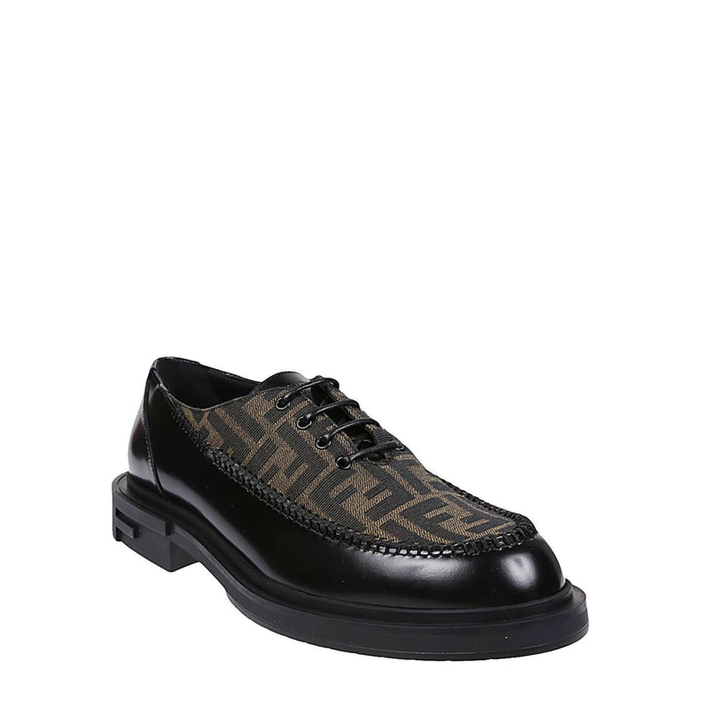 Fendi Lace-up Logo Shoes - Men