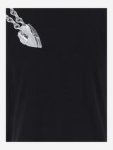 Burberry Cotton Jersey T-shirt With Shield Pattern - Men