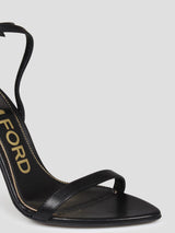 Tom Ford Padlock Pointy Naked Sandal - Women - Piano Luigi