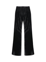 Fendi Wide-leg Drawstring Velvet Pants - Women