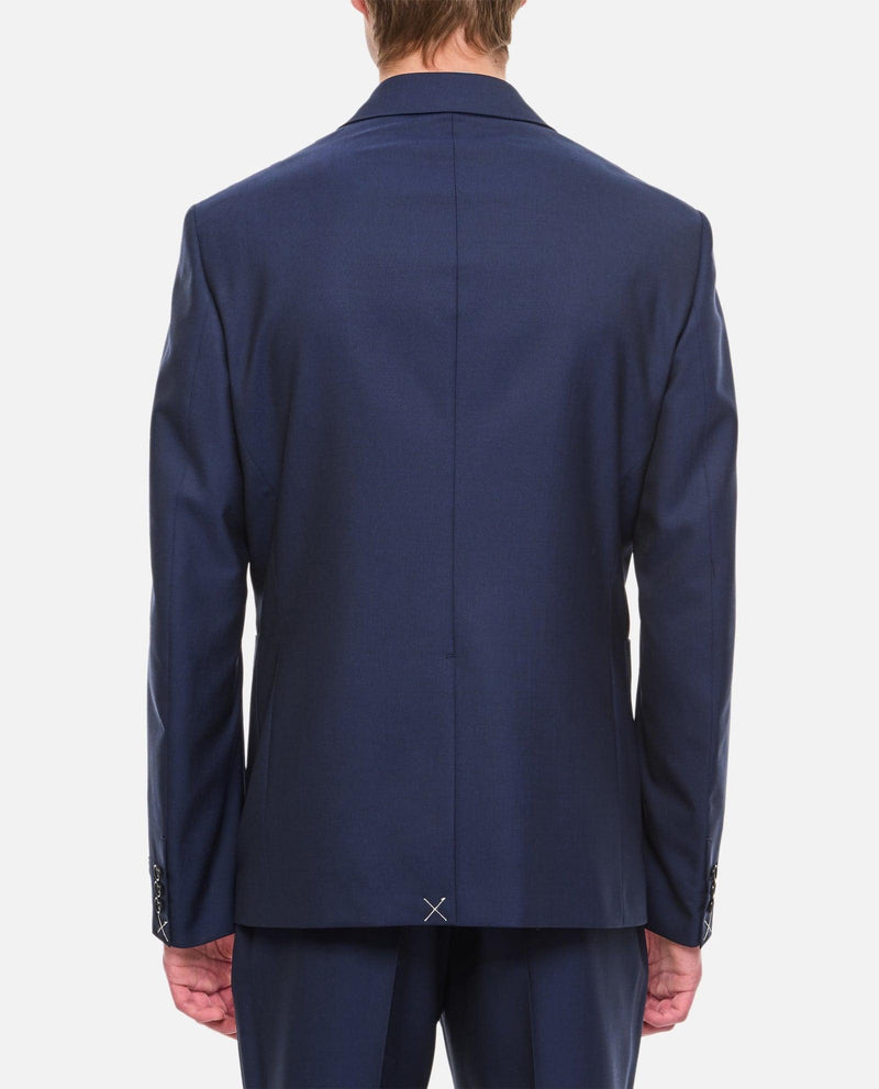 Versace Formal Jacket Wool Canvas Fabric - Men - Piano Luigi