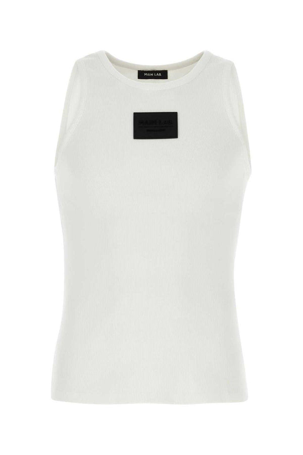 Balmain Logo Patch Tank Top - Men