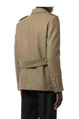 Balmain Wool Coat - Men