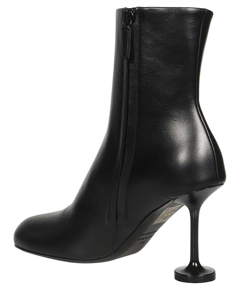 Balenciaga Leather Ankle Boots - Women - Piano Luigi