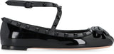 Valentino Garavani - Rockstud Leather Ballet Flats - Women