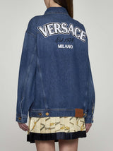 Versace Logo Denim Blouson - Women