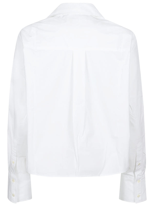 J.W. Anderson Bow Tie Cropped Shirt - Women