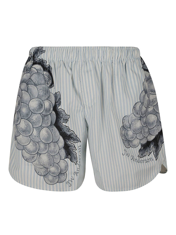 J.W. Anderson Grape Swim Shorts - Women