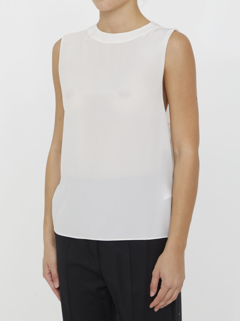 Saint Laurent Silk Top - Women